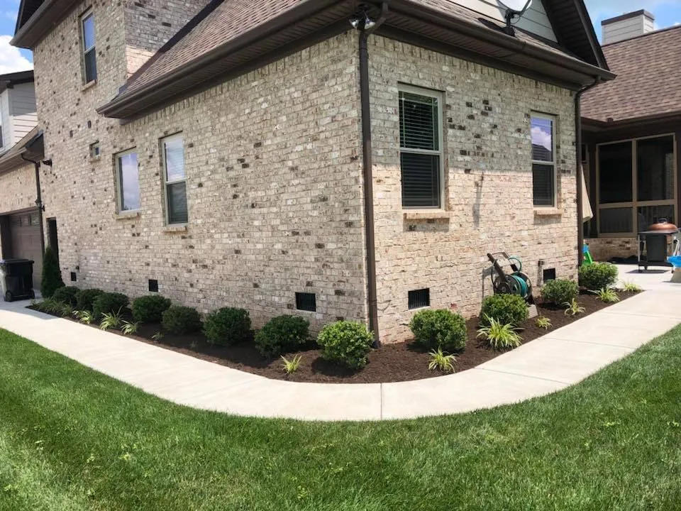 Affordable landscape installation in Christiana, TN by Precision Lawn Care & Landscaping