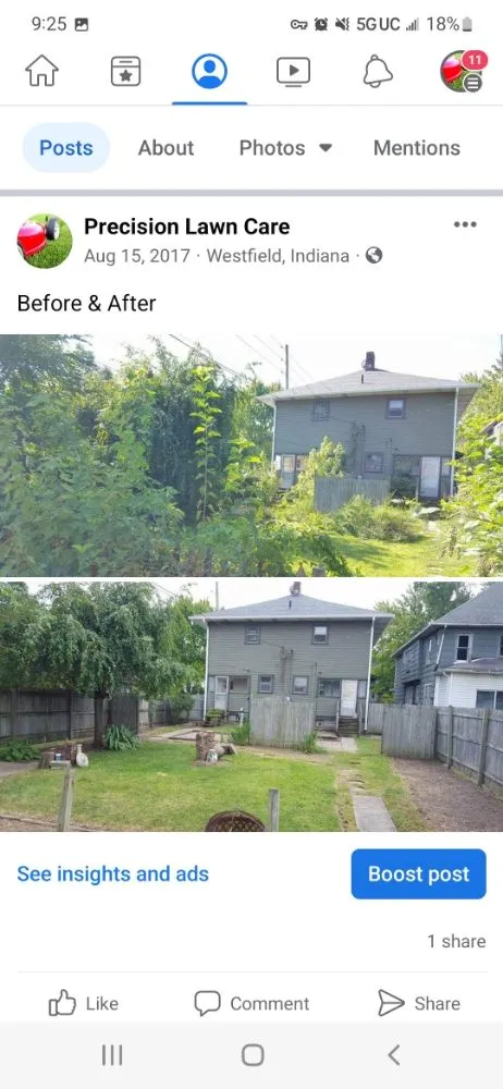 Trusted garden landscaping near you in Indianapolis, IN by Precision Lawn Care