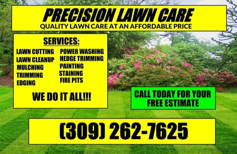 Local garden landscaping experts serving Indianapolis, IN - Precision Lawn Care