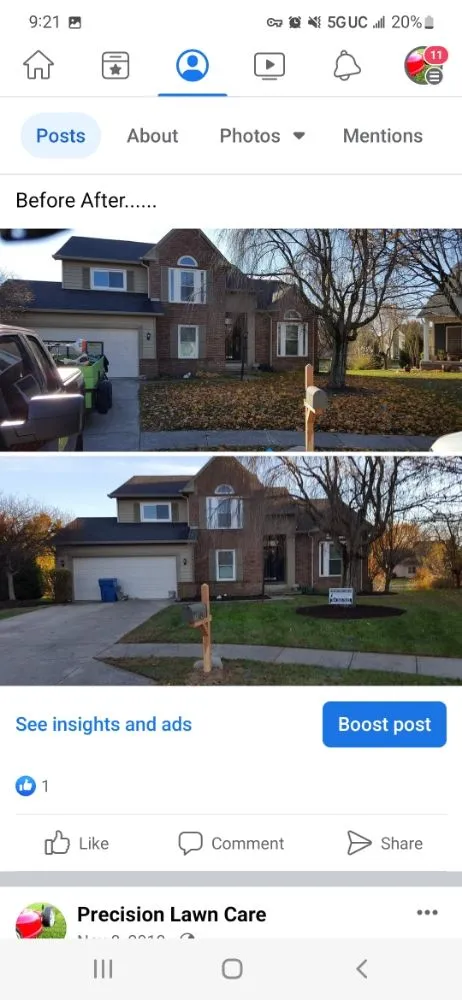 Professional landscape design for outdoor upgrades in Indianapolis, IN by Precision Lawn Care