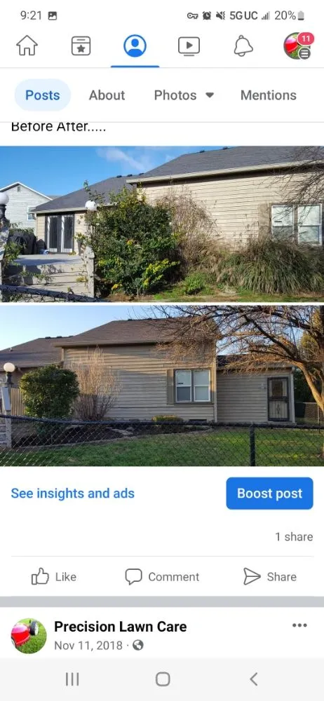 Reliable landscaping services in Indianapolis, IN by Precision Lawn Care