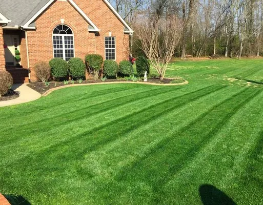 Precision Lawn Mowing Sugar Land Logo
