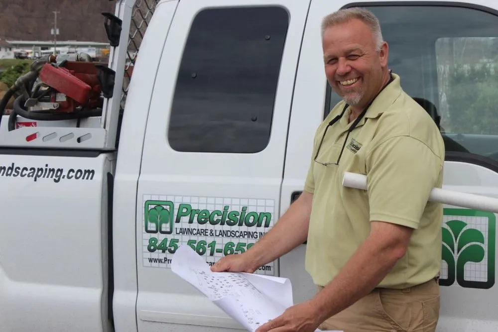 Professional yard cleanup service in Newburgh, NY by Precision Lawncare & Landscaping