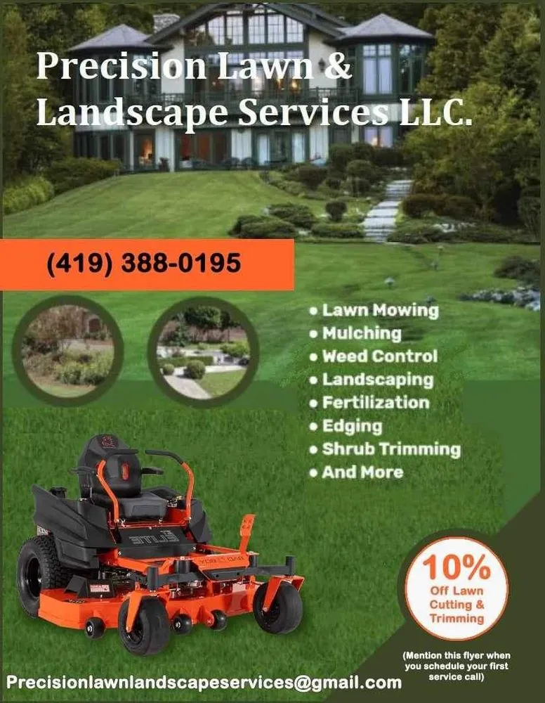 Expert landscape design experts serving Toledo, OH - Precision Lawn&Landscape services