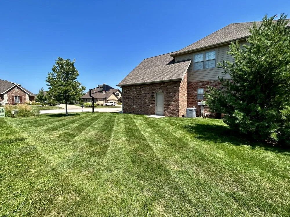 Affordable yard cleanup service in Canton, IL by Precision Lawns