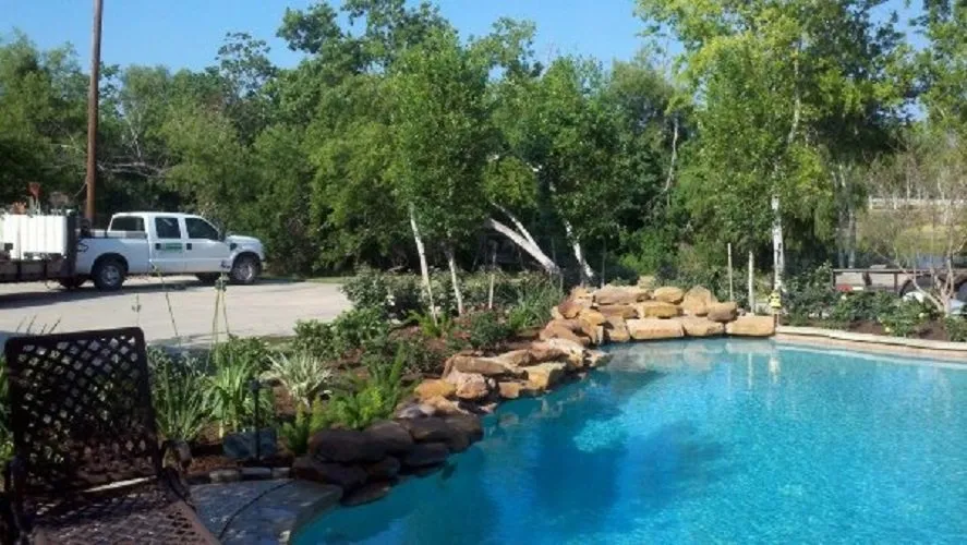 Top-rated landscape design in Dayton, TX by Precision Lawns
