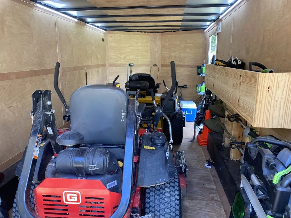 Custom lawn mowing service with custom design in West Monroe, LA by Precision Mowing & Maintenance Services