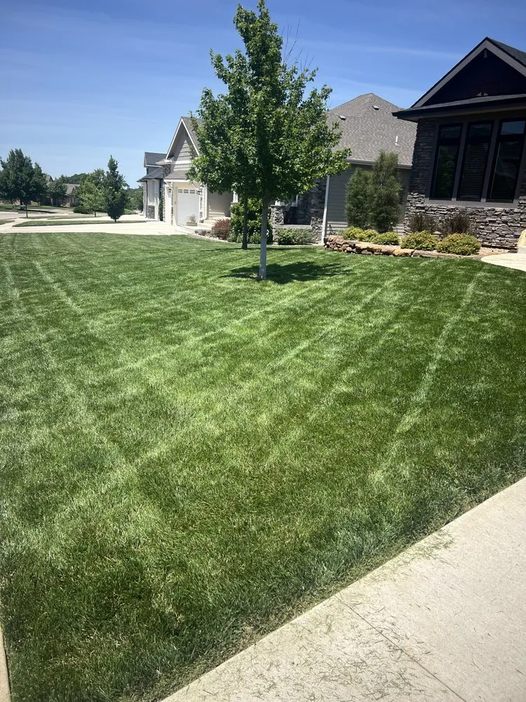 Reliable landscaping services in Salina, KS by Precision Mowing Services