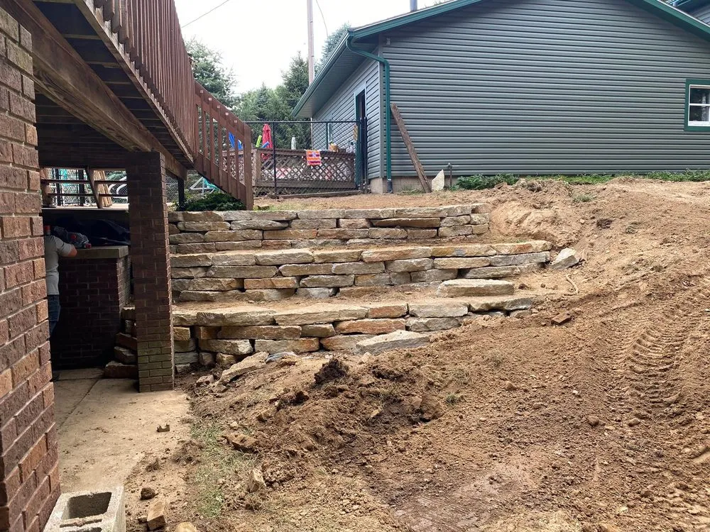 Professional outdoor landscaping for year-round maintenance across Doylestown, OH - Precision Outdoor Creations