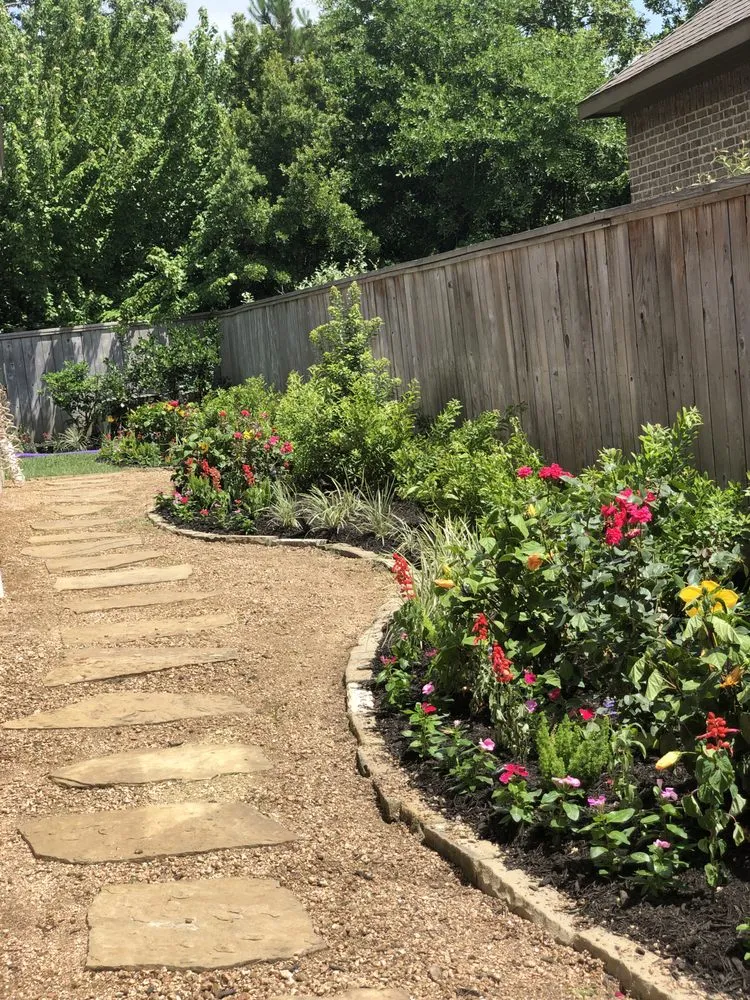 Local landscape installation for outdoor upgrades in Houston, TX by Precision Outdoor