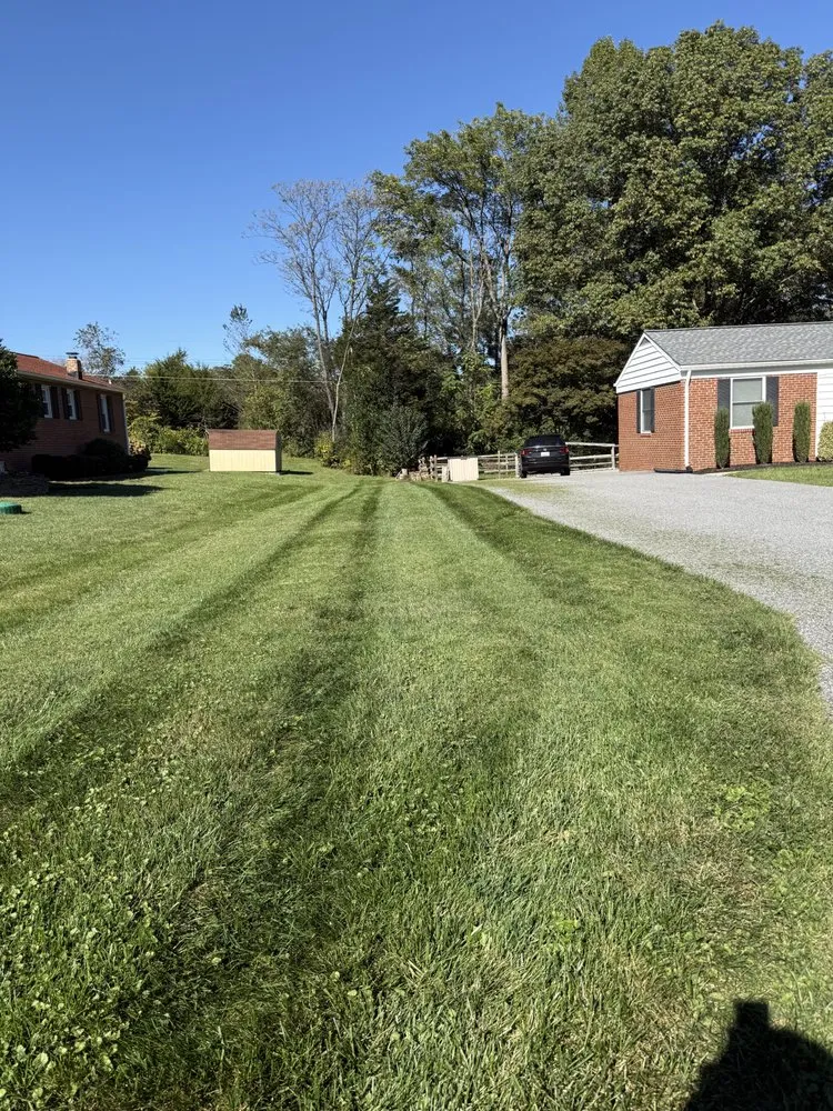 Affordable yard cleanup service for homes in Abingdon, MD by Precision Outdoor Lawn Care & Landscaping