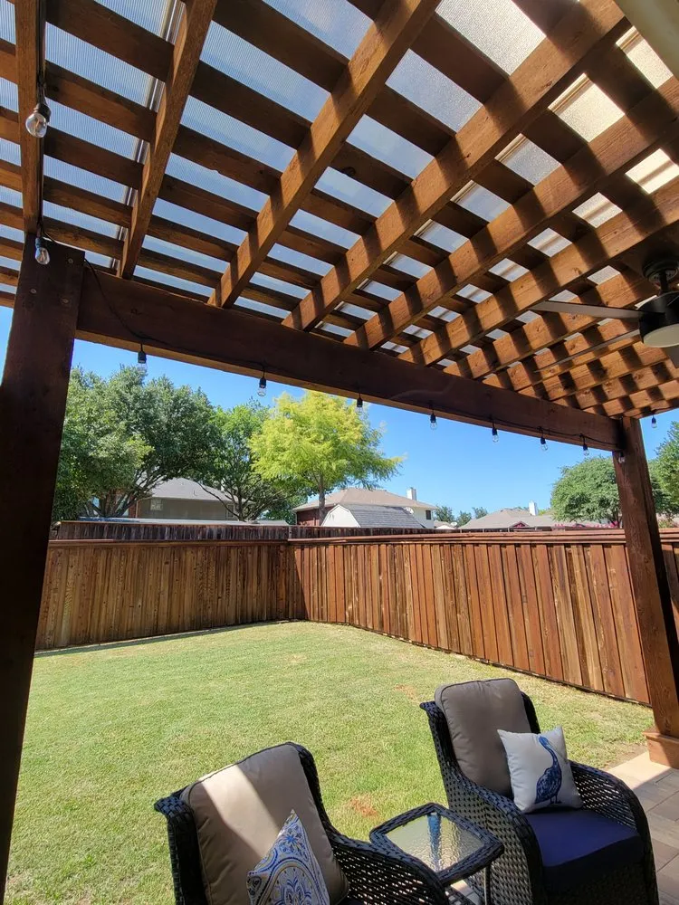 Custom yard cleanup service in McKinney, TX by Precision Outdoors