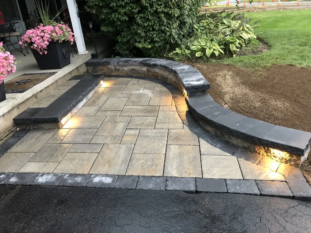 Reliable yard maintenance for beautiful yards in Baldwinsville, NY by Precision Pavers