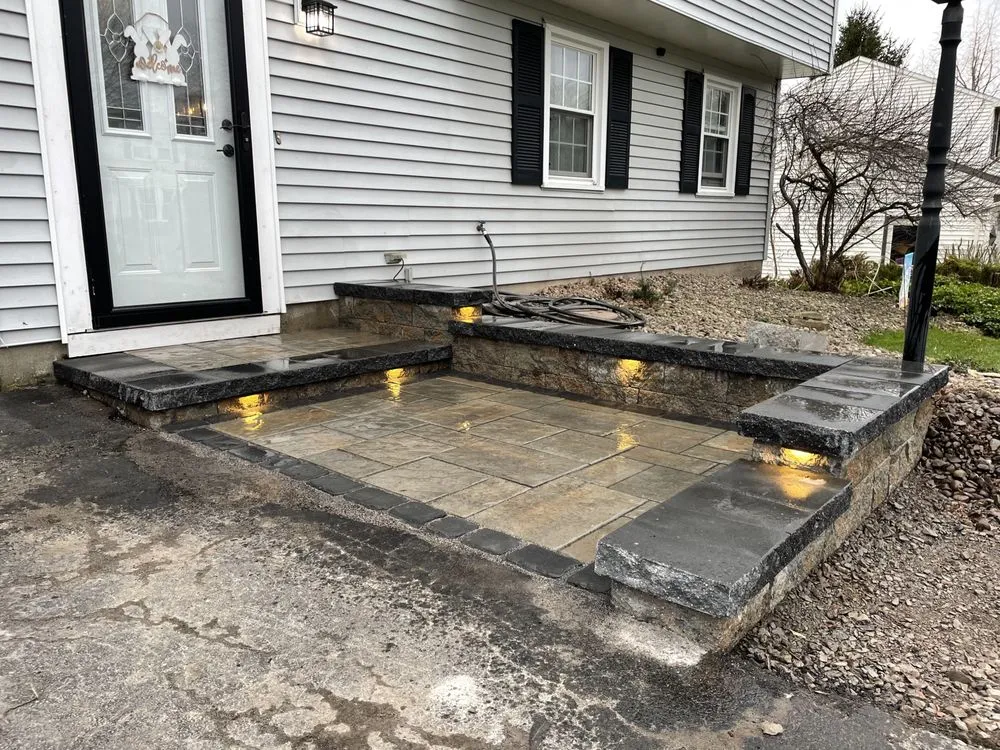 Professional yard cleanup service experts serving Baldwinsville, NY - Precision Pavers