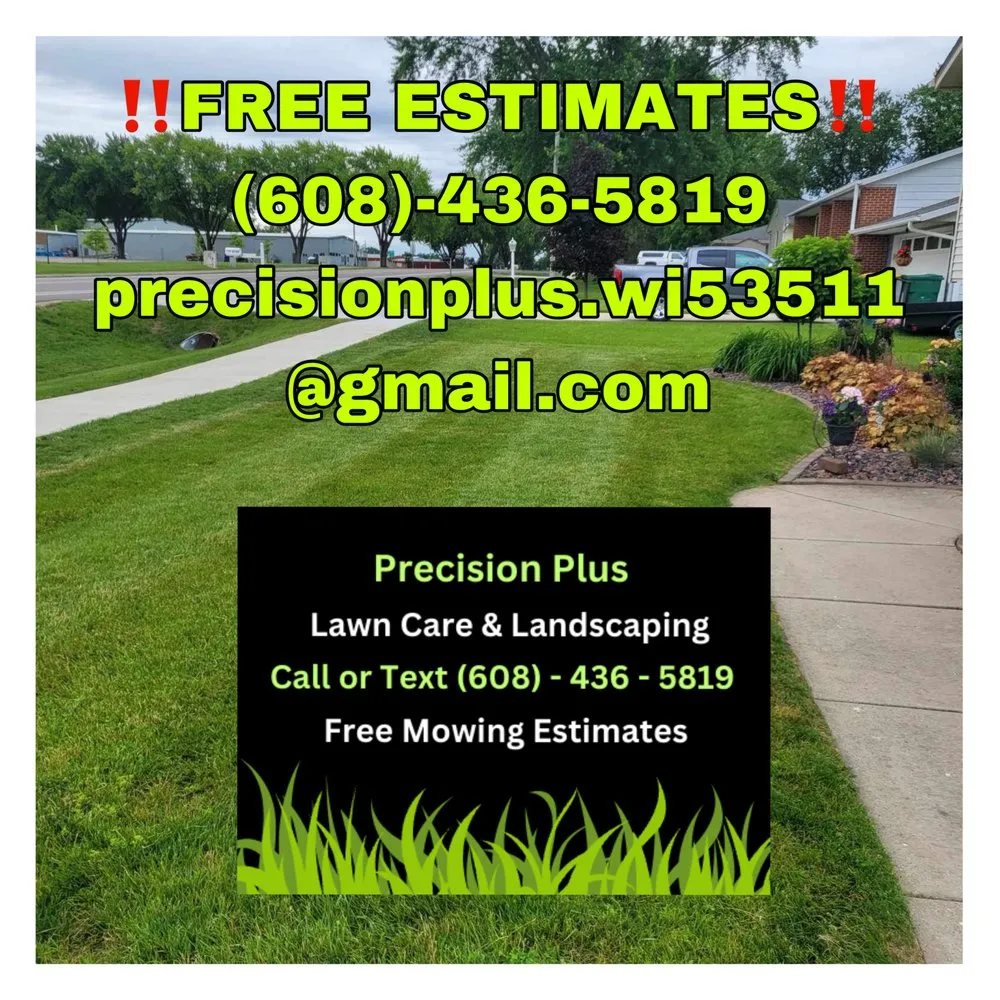 Professional lawn mowing service experts serving Beloit, WI - Precision Plus