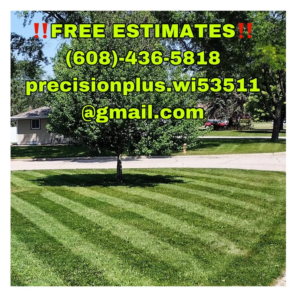 Top-rated lawn care service in Beloit, WI by Precision Plus