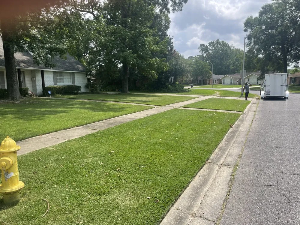 Expert landscape design with custom design across Albany, LA - Precision Plus Lawn Care