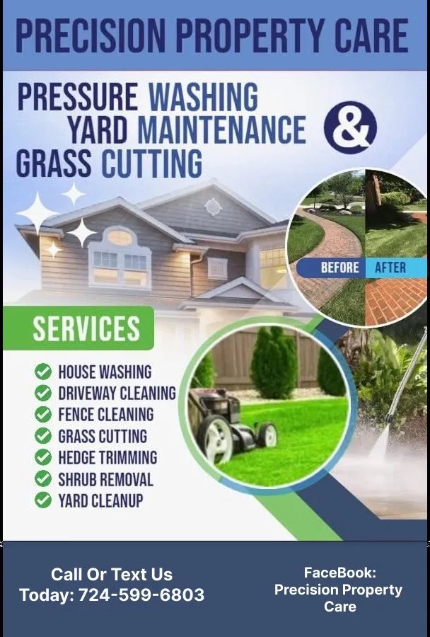 Reliable landscaping services with custom design in Lucerne Mines, PA by Precision Property Care