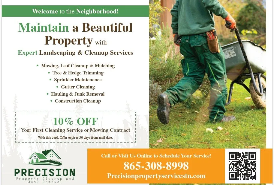 Custom residential landscaping in Maryville, TN - Precision Property Cleanup and Junk Removal