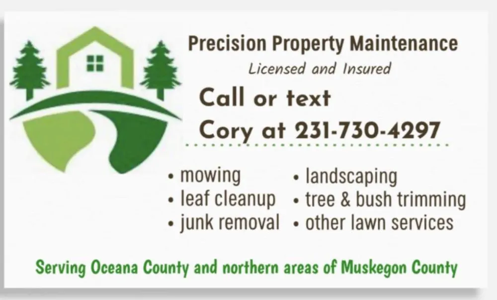 Local residential landscaping in Montague, MI by Precision Property Maintenance