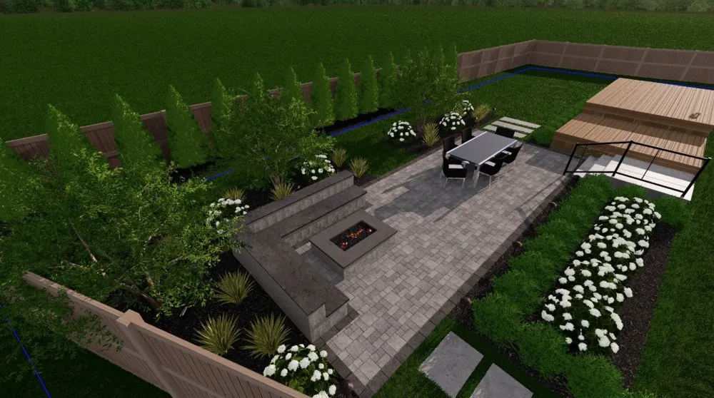 Affordable outdoor landscaping in Cherry Hill, NJ by precision property management