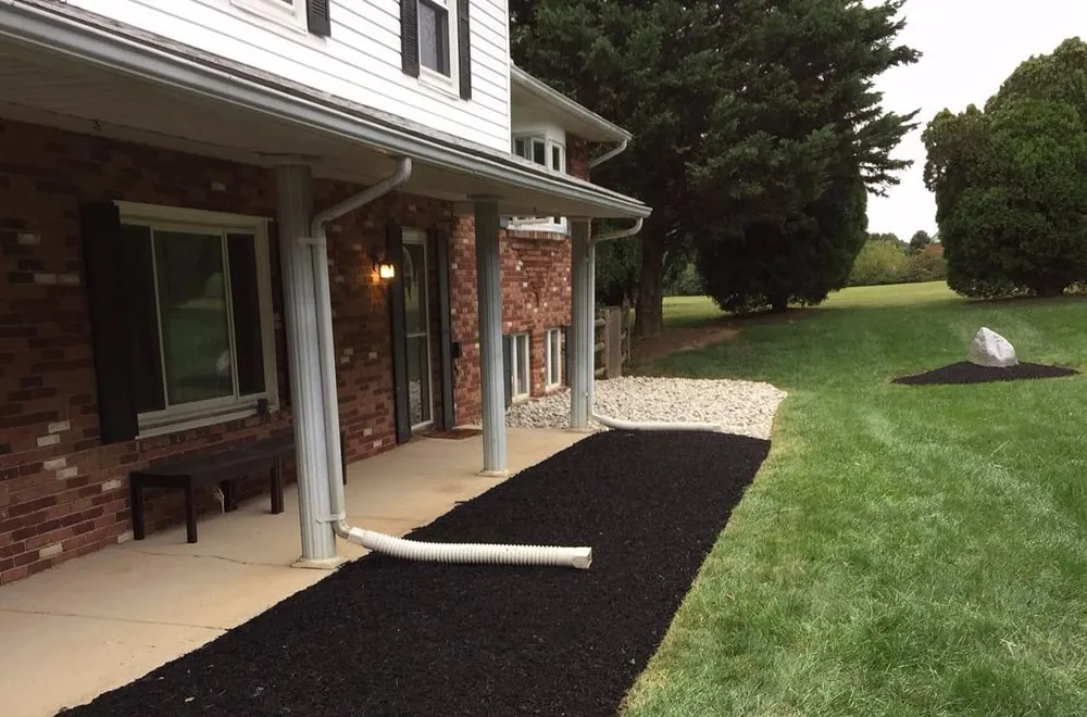 Local landscape installation for beautiful yards in Westminster, MD by Precision Property Services