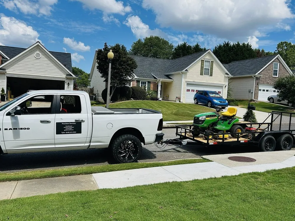 Reliable yard maintenance near you in Newnan, GA by Precision Services