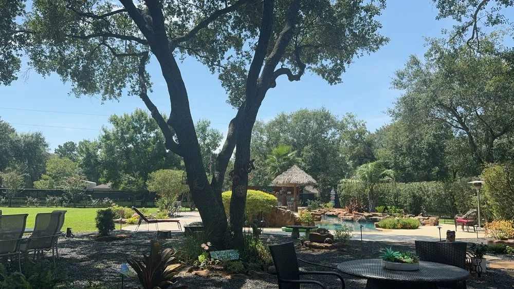 Affordable garden landscaping near you in Cypress, TX by Precision Tree Expert