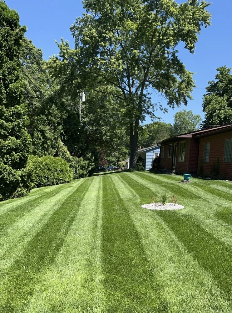 Professional landscape installation in Lake Orion, MI by Precision Turfcare & Services