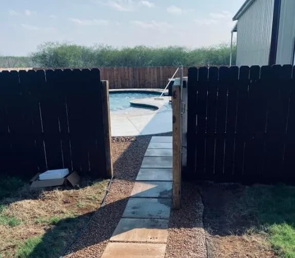 Expert outdoor landscaping for homes in Karnes City, TX by Precision Yard Worx