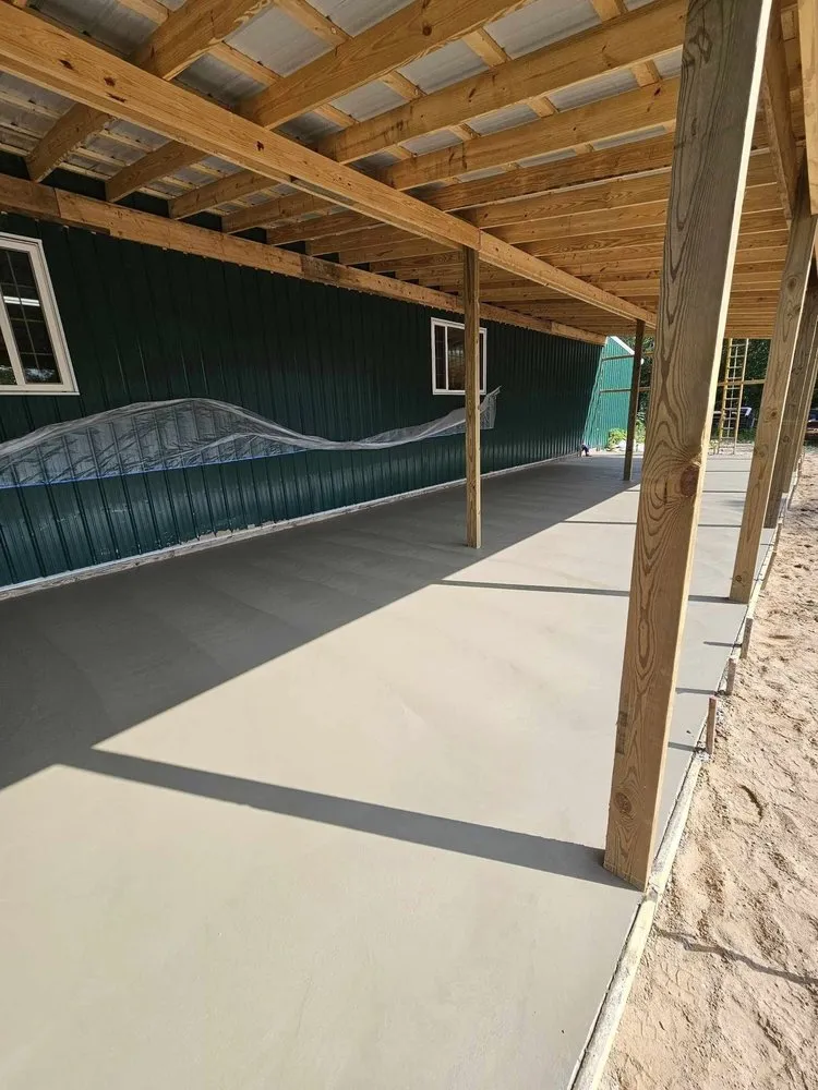 Expert outdoor landscaping in Prescott, MI by Preferred Concrete