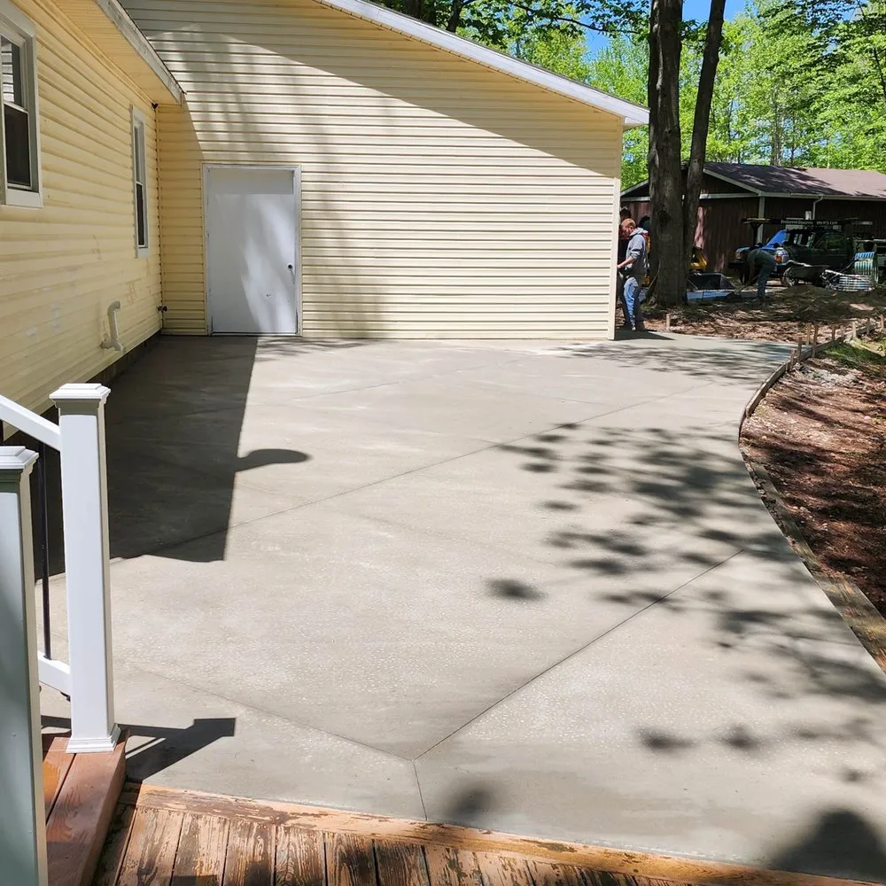 Local lawn care service for homes in Prescott, MI by Preferred Concrete