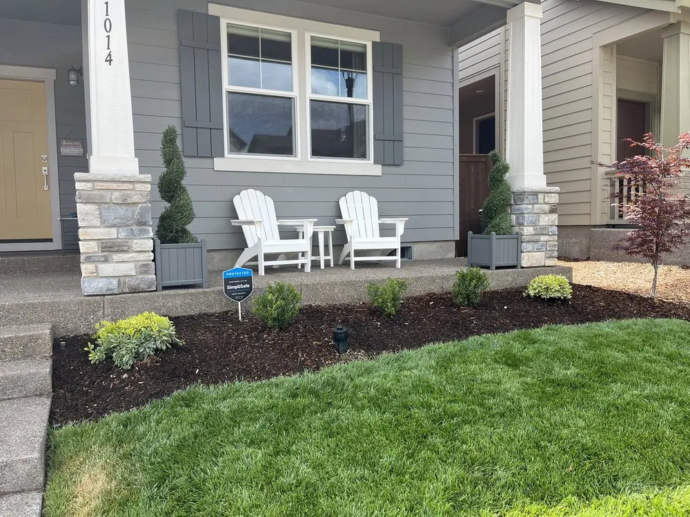 Professional garden landscaping in Cornelius, OR by Preferred Landscape Services