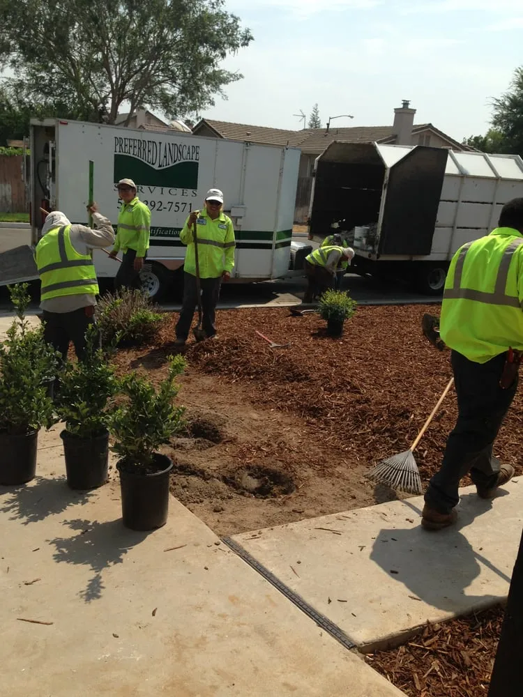 Expert lawn mowing service near you across Fresno, CA - Preferred Landscape Services