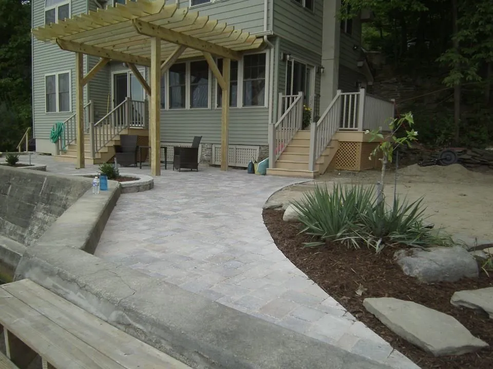 Custom outdoor landscaping in Corning, NY by Preferred Landscaping