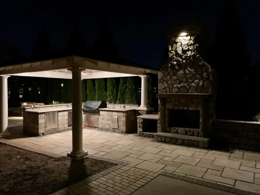 Top-rated outdoor landscaping with custom design in Louisville, KY by Preferred Outdoor Designs