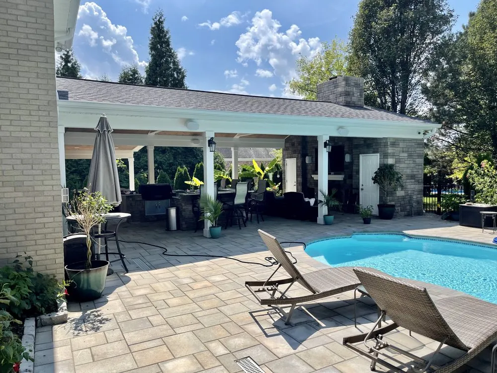 Custom garden landscaping in Louisville, KY by Preferred Outdoor Designs