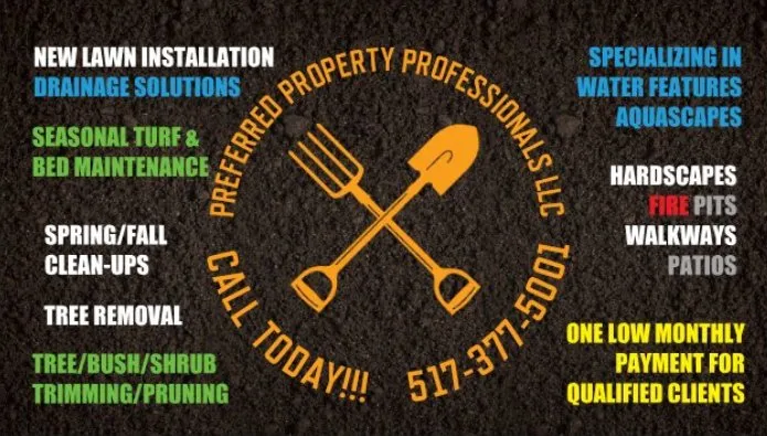 Expert lawn care service near you in Lansing, MI by Preferred Property Professionals
