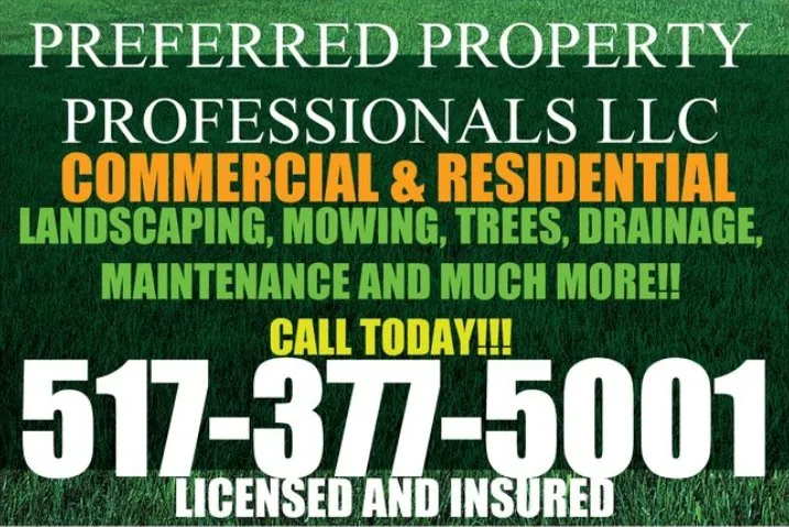 Professional yard maintenance for year-round maintenance in Lansing, MI by Preferred Property Professionals