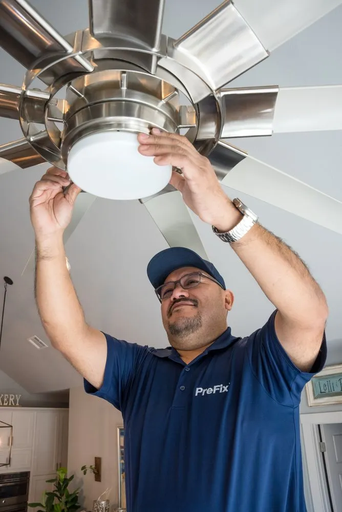 Professional outdoor landscaping in Houston, TX by PreFix