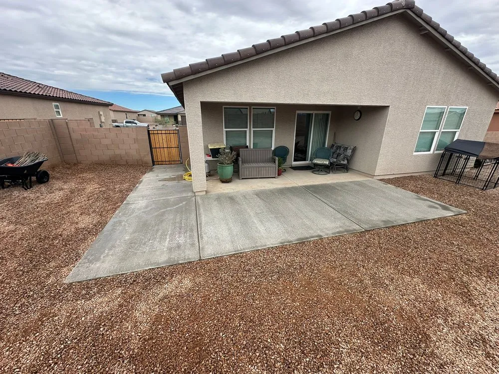 Professional landscape installation for homes in Tucson, AZ by Premier Concrete Services