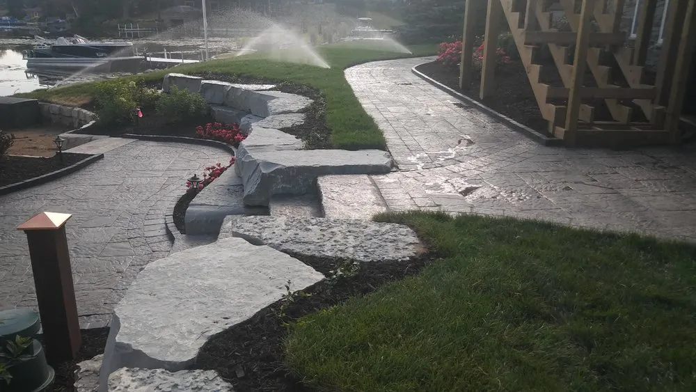 Expert lawn care service in North Branch, MI by Premier Design & Build