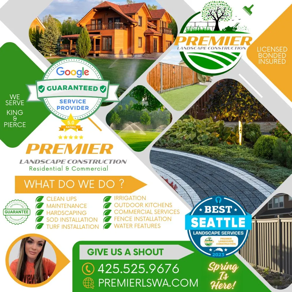Affordable yard cleanup service in Covington, WA - Premier Landscape Construction