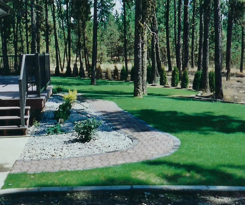 Custom landscape design in Spokane Valley, WA by Premier Landscape Services