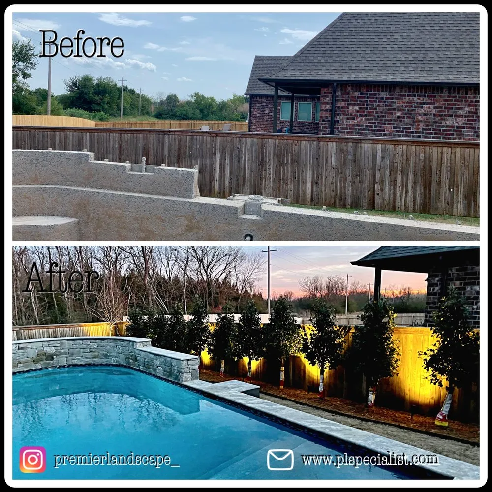 Professional landscaping services in Broken Arrow, OK by Premier Landscape Specialist