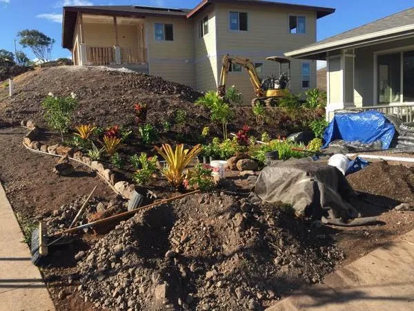 Custom landscape installation in Honolulu, HI by Premier Landscaping & Design