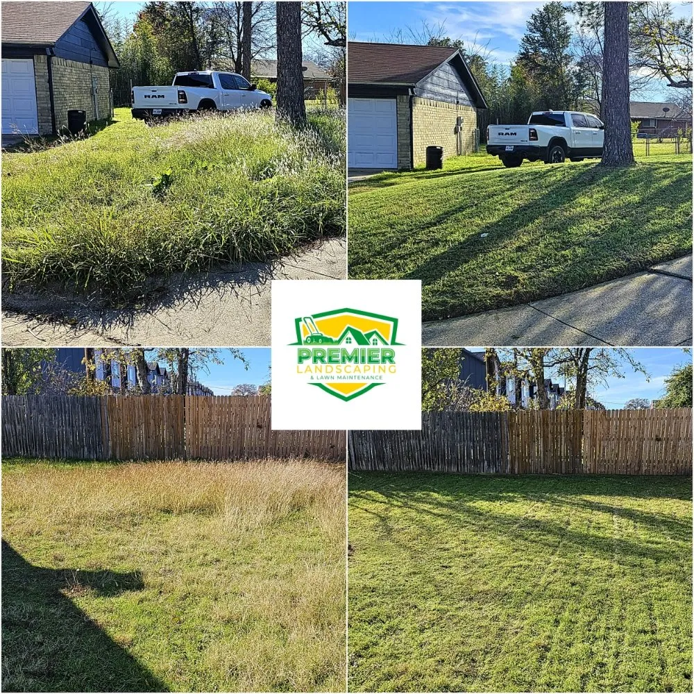 Affordable yard maintenance in Crowley, TX by Premier Landscaping & Lawn Maintenance