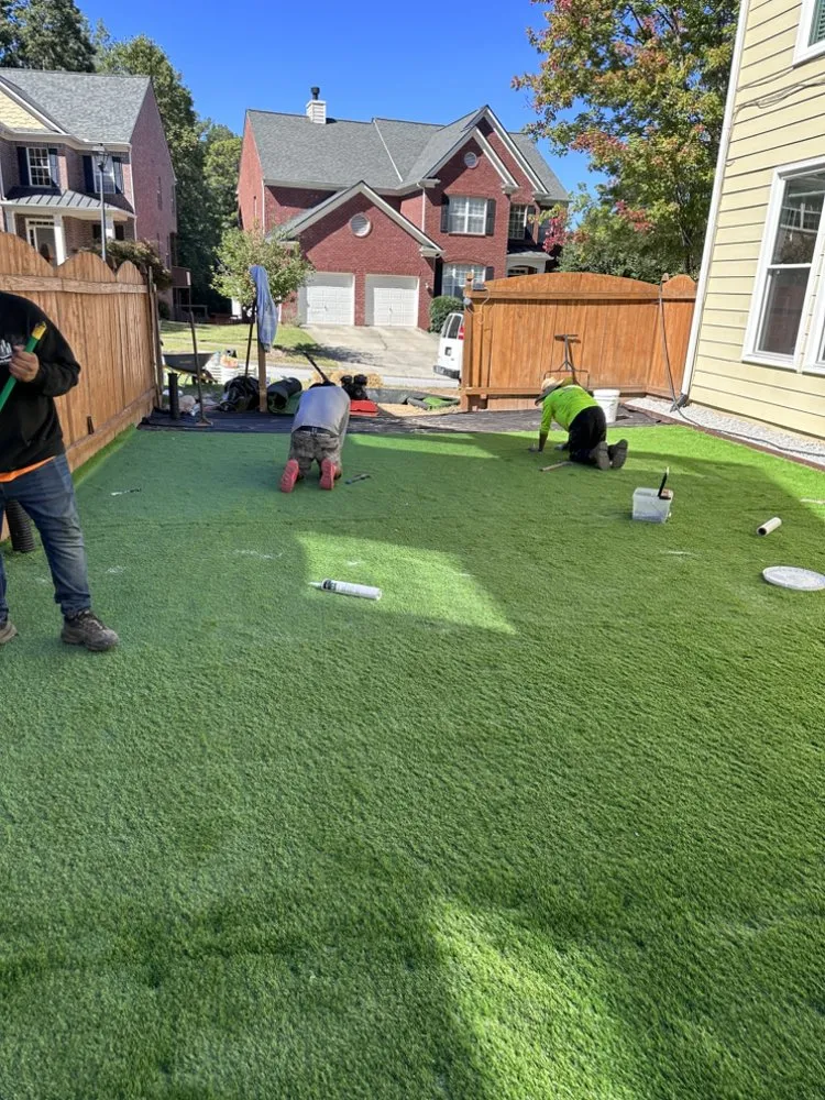 Top-rated outdoor landscaping for outdoor upgrades in Atlanta, GA by Premier Landscaping