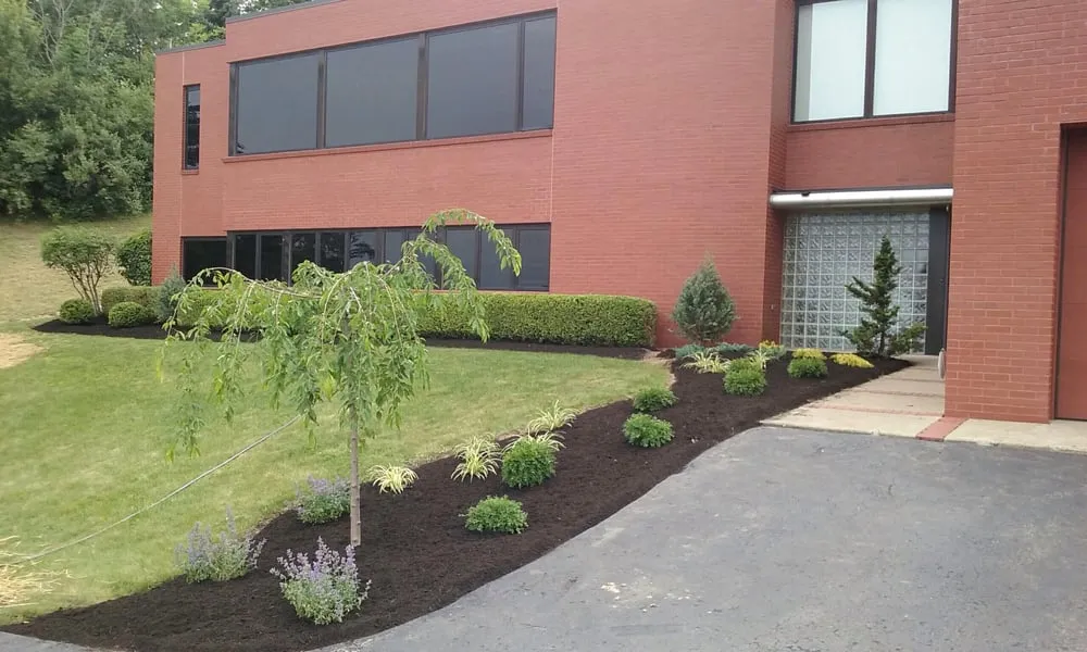 Local garden landscaping with custom design across Big Flats, NY - Premier Landscaping