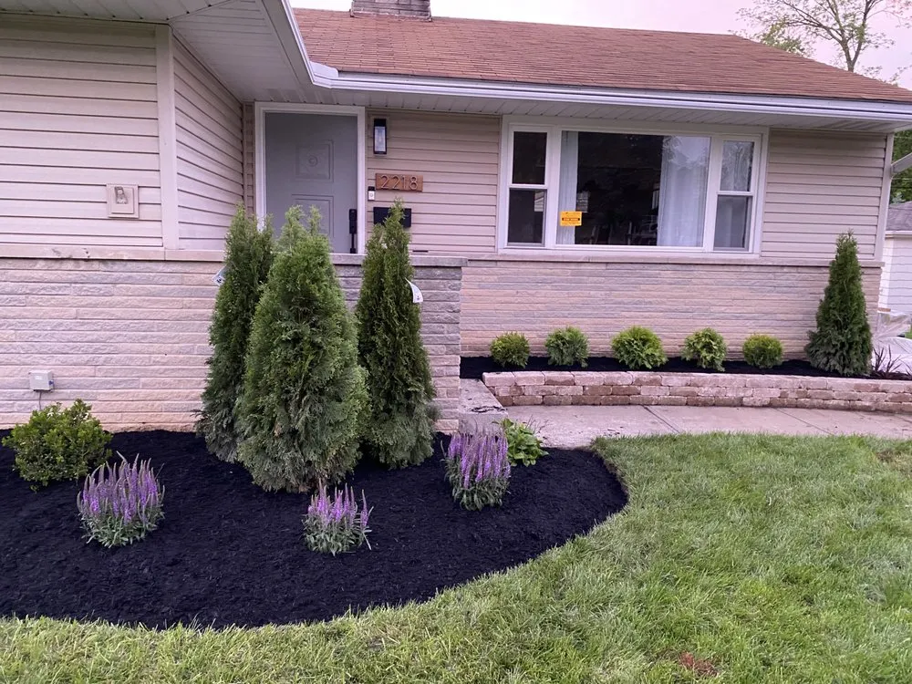 Affordable garden landscaping in Dublin, OH by Premier Landscaping